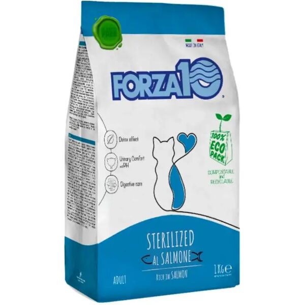 forza10 cat dry sterilized salmone 1kg