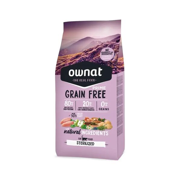 ownat cat prime grain free sterilized 1kg