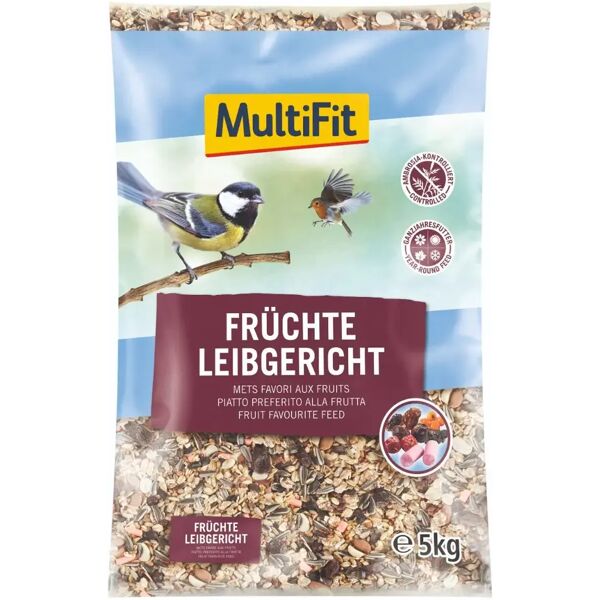 multifit alimento uccelli favourite feed frutta 5kg