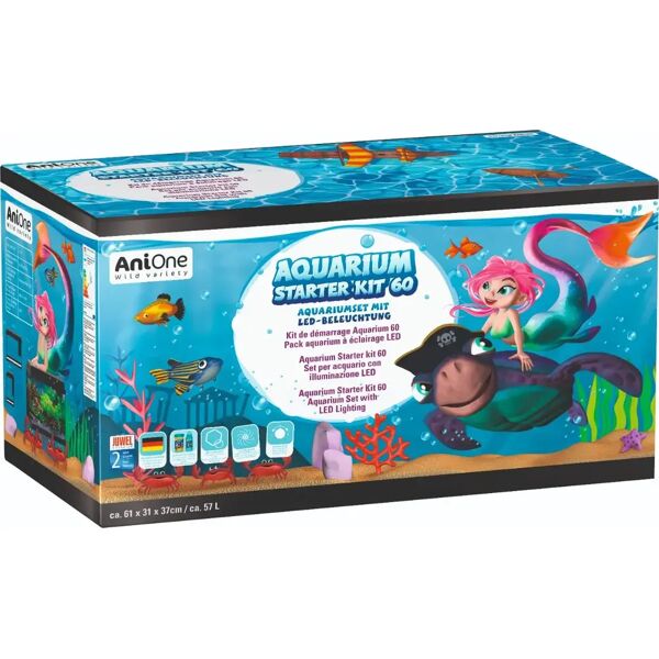 anione kit acquario starter kids 60l