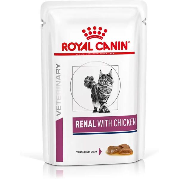 royal canin v-diet renal multipack pollo gatto 12x85g