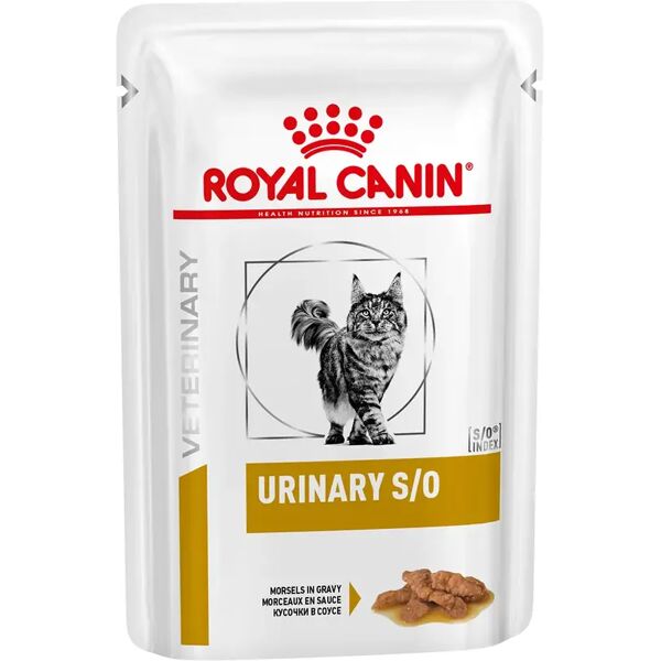 royal canin v-diet urinary s/o multipack sfilaccetti gatto 12x85g