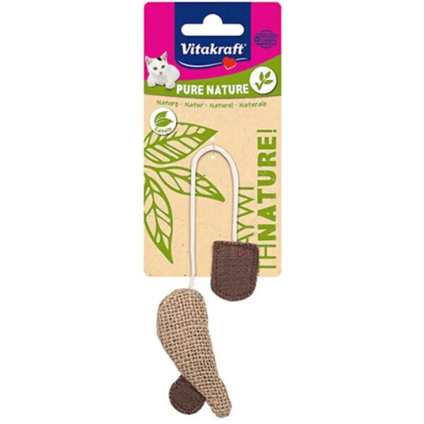 vitakraft pure nature topo catnip in cotone 1pz