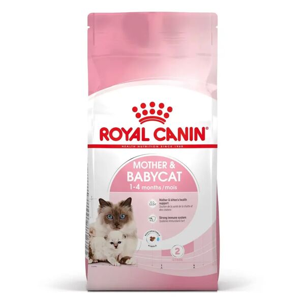 royal canin mother & babycat alimento completo per gatte e gattini da 1 a 4 mesi di età 400g