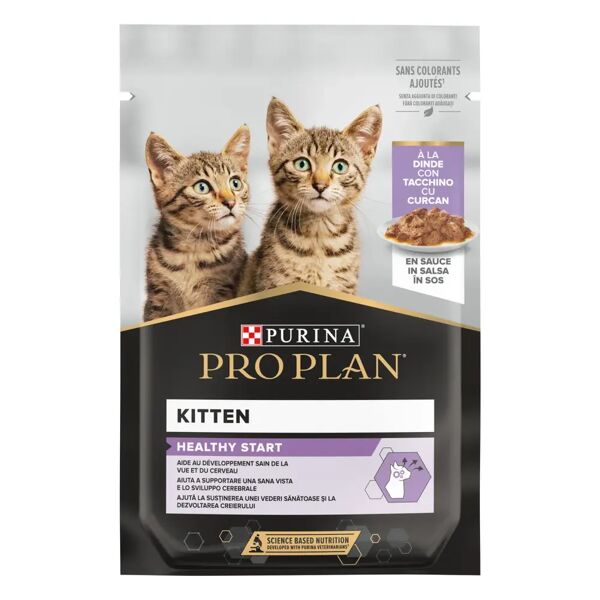 purina pro plan healthy start kitten busta multipack 26x85g tacchino