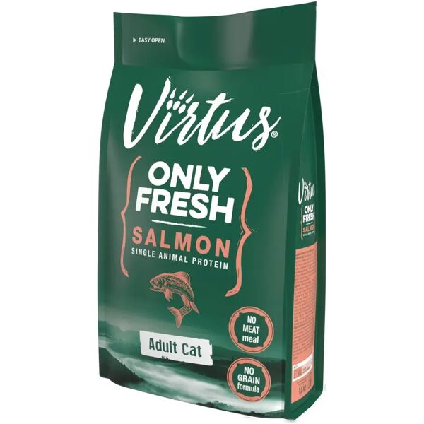 virtus cat only fresh adult salmone 1.8kg