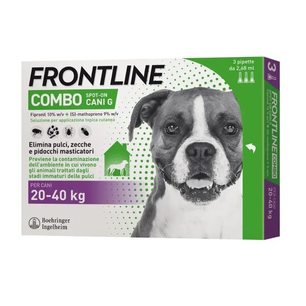 frontline combo cane 20-40kg 3 pipette