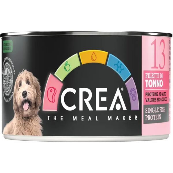 crea dog lattina tonno 150g