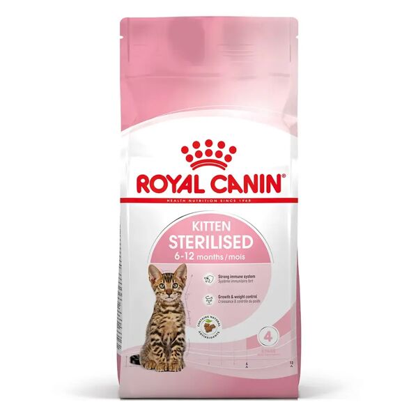 royal canin kitten sterilised alimento completo per gattini sterilizzati da 6 a 12 mesi di età 400g