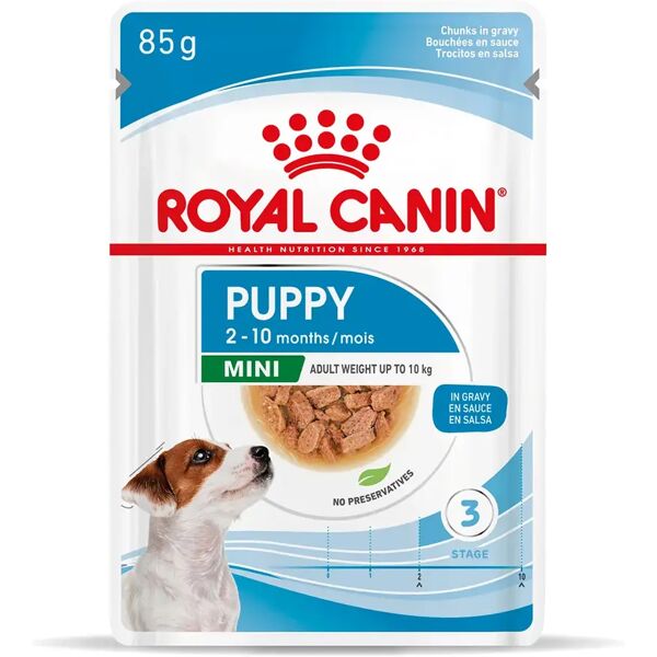 royal canin mini puppy busta multipack 24x85g carni e derivati