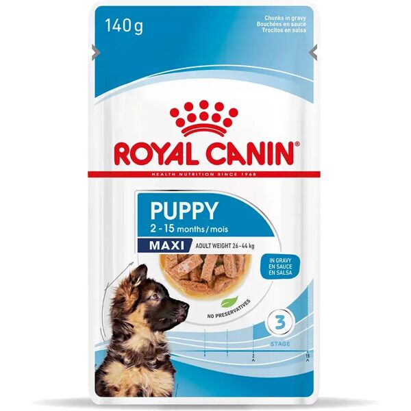 royal canin maxi puppy busta multipack 20x140g carni e derivati