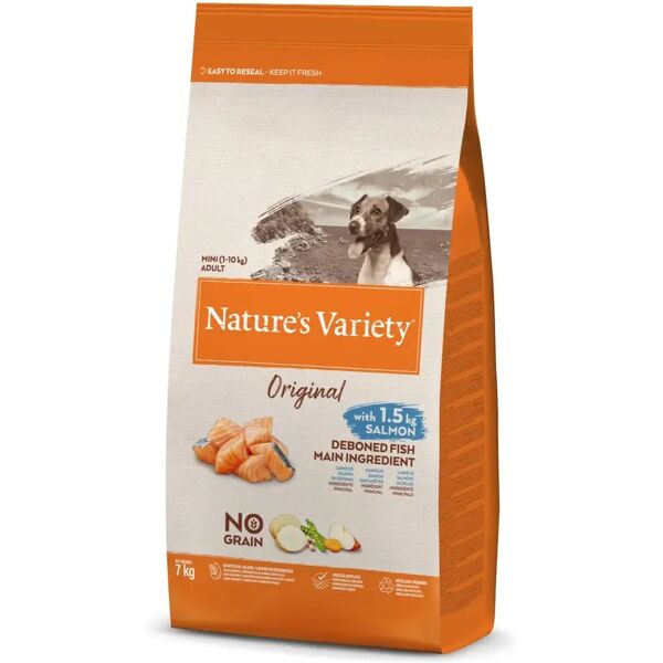 natures variety natures's variety original dog mini salmone 7kg