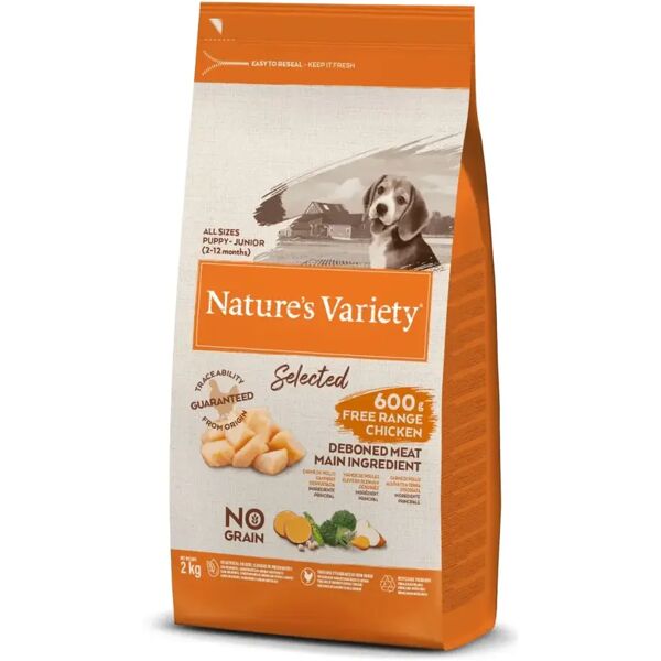 natures variety nature's variety selected puppy pollo 2kg