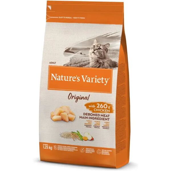 natures variety nature's variety original cat pollo 1.25kg