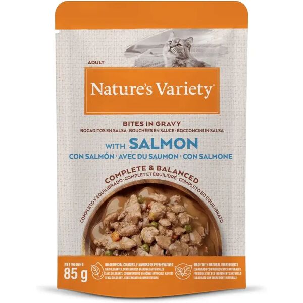 natures variety nature's variety cat busta multipack 22x85g salmone