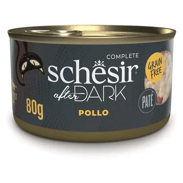 schesir after dark patè cat lattina multipack 12x80g pollo