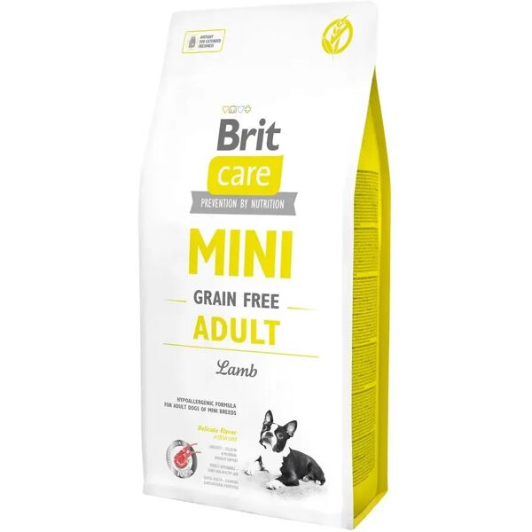 brit care dog mini senza cereali adult agnello 7kg