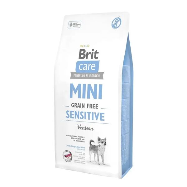 brit care dog mini sensitive grain free cervo 7kg
