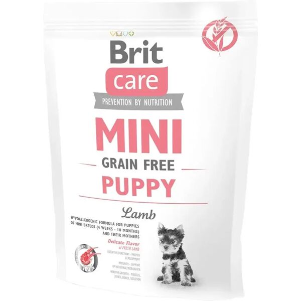 brit care mini grain free puppy agnello 400g