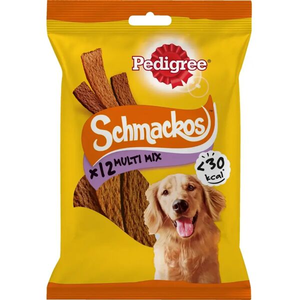 pedigree snack cane schmackos multi mix 12 strisce 86g