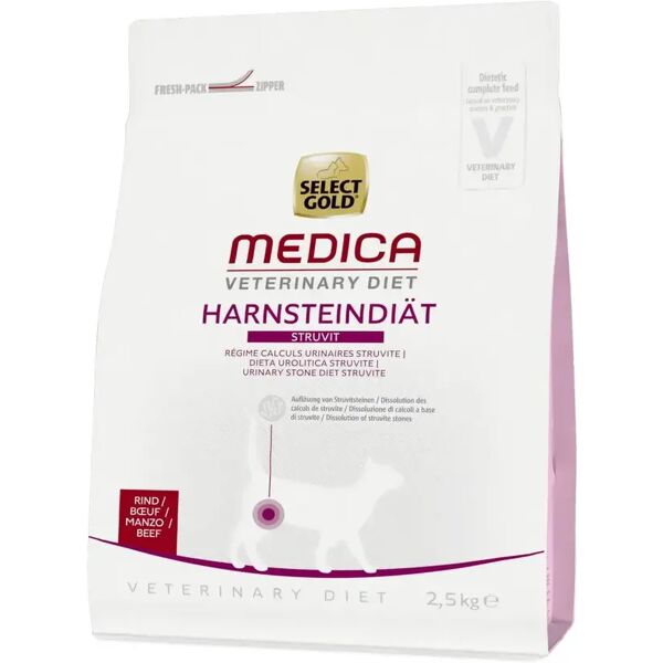 select gold medica cat urinary manzo 2.5kg