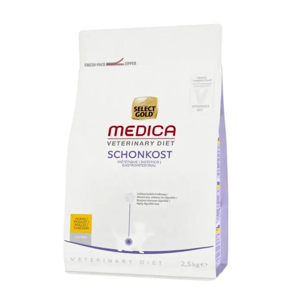 select gold medica kitten gastointestinal pollo 2.5kg