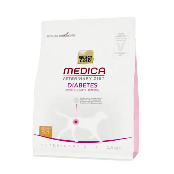 select gold medica dog diabetes pollame 2.5kg