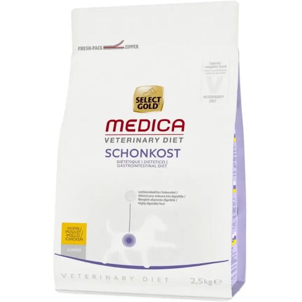 select gold medica dog junior gastrointestinale pollo 2.5kg