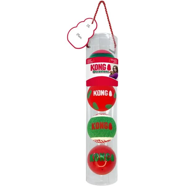 kong dog palline di natale occasions medium