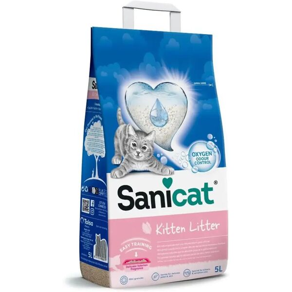 sanicat lettiera gatto kitten litter 5l