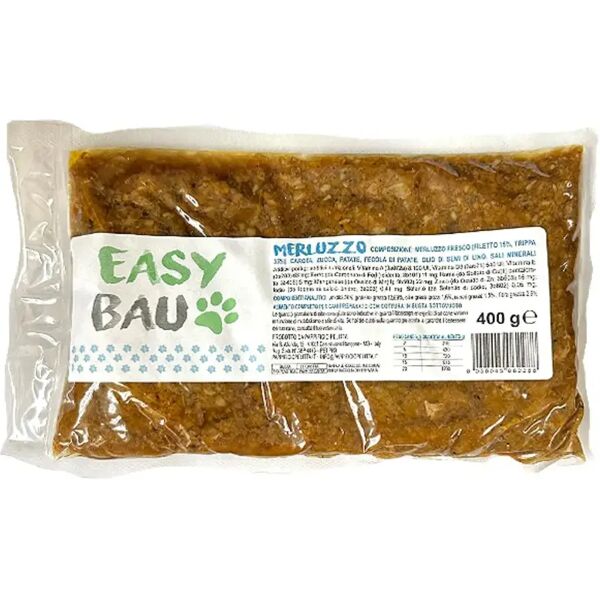 easy bau dog pappa busta 400g merluzzo