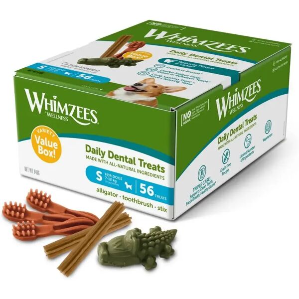 whimzees dog variety value box pz.56