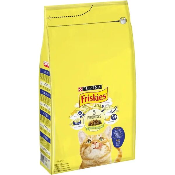 friskies gatto merluzzo tonno e verdure 4kg