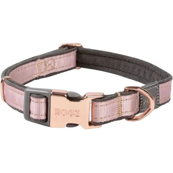 rogz collare urban classic per cane rosa xs