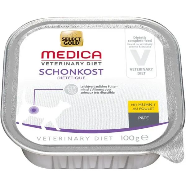 select gold medica cat gastrointestinal vaschetta 100g pollo