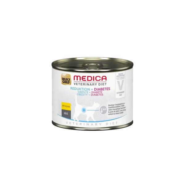 select gold medica cat diabetic lattina 200g pollo