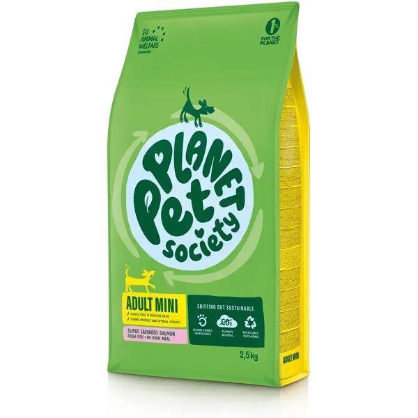 planet pet society dog adult mini salmone 2.5kg