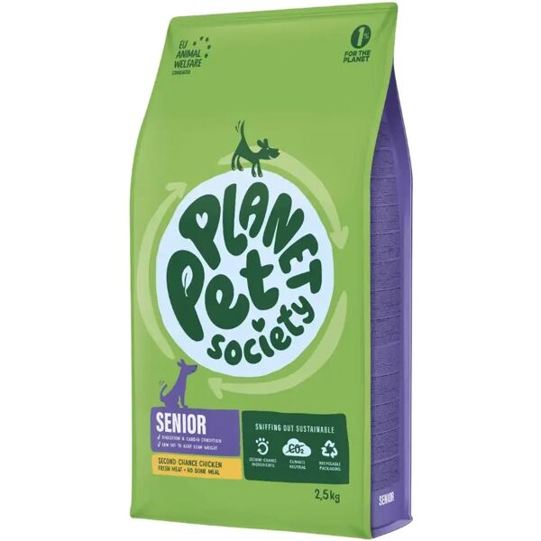 planet pet society dog senior pollo 2.5kg