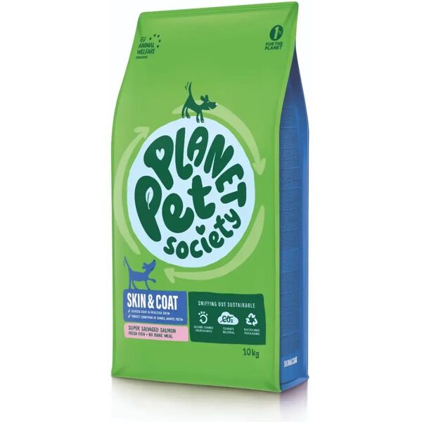 planet pet society dog skin&coat salmone 10kg