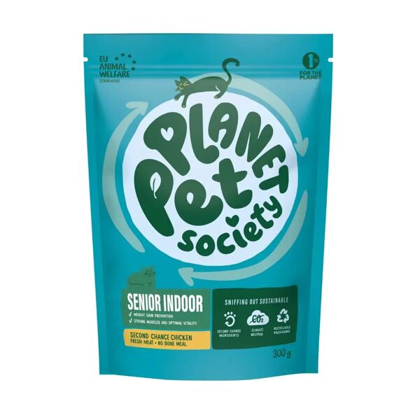 planet pet society cat senior indoor pollo 300g