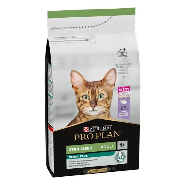 purina pro plan renal plus sterilised adult 1+ con tacchino 1.5kg