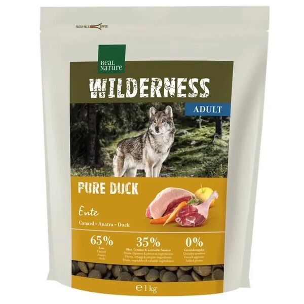 real nature wilderness dog purè anatra 1kg