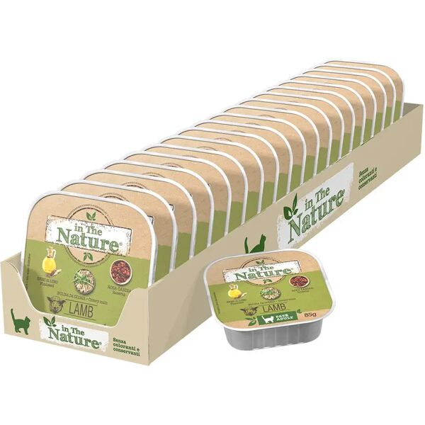 in the nature cat vaschetta multipack 19x85g agnello