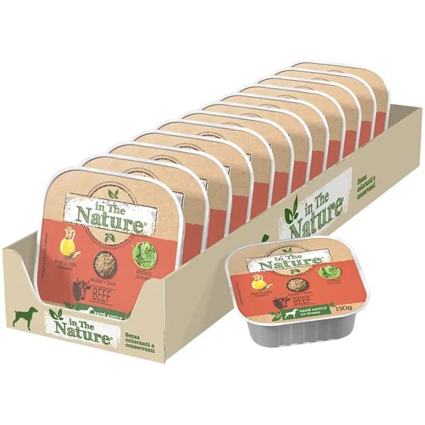 in the nature dog vaschetta multipack 11x150g manzo