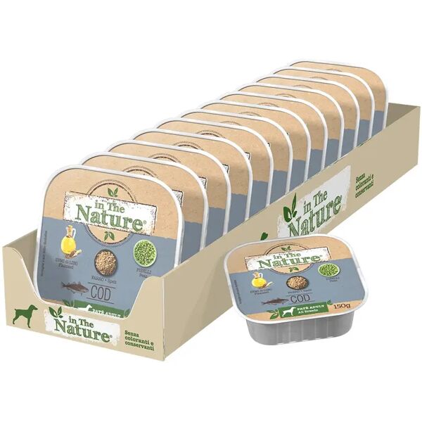 in the nature dog vaschetta multipack 11x150g merluzzo