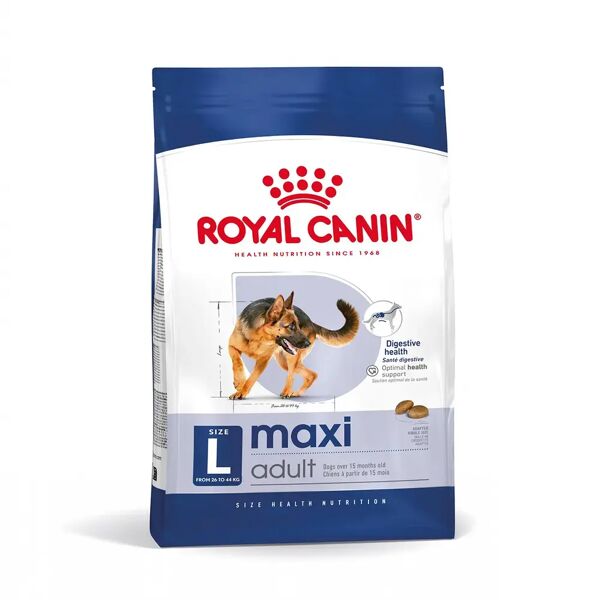 royal canin maxi adult alimento secco completo per cani adulti di taglia grande 10kg