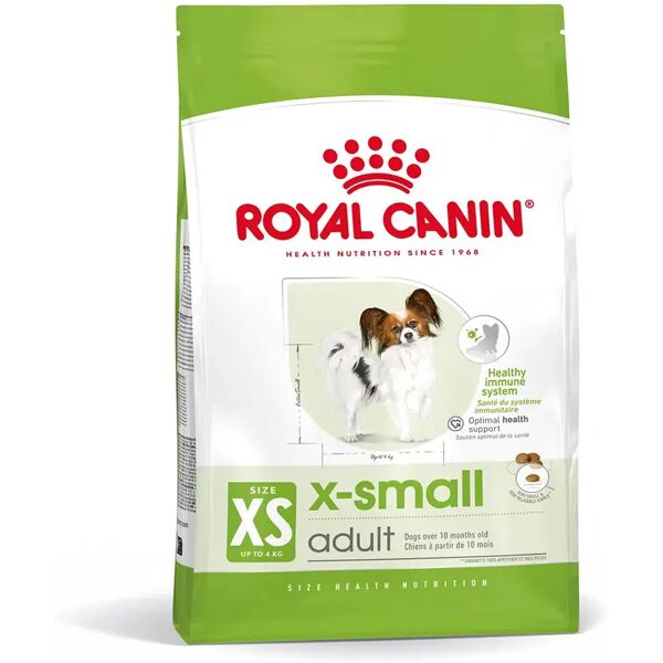 royal canin xsmall adult alimento secco completo per cani adulti di taglia piccolissima 1.5kg