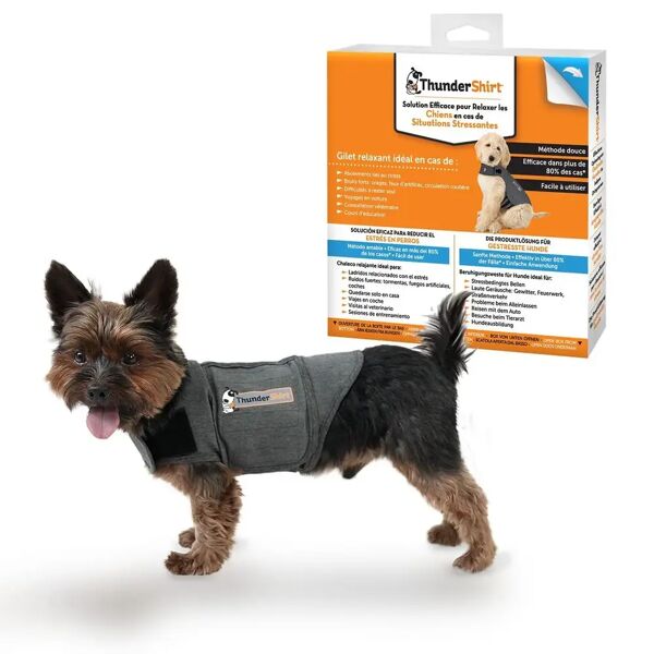 thundershirt dog gilet grigio xs