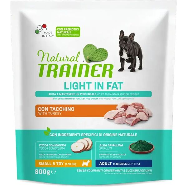 natural trainer light mini adult con tacchino 800g