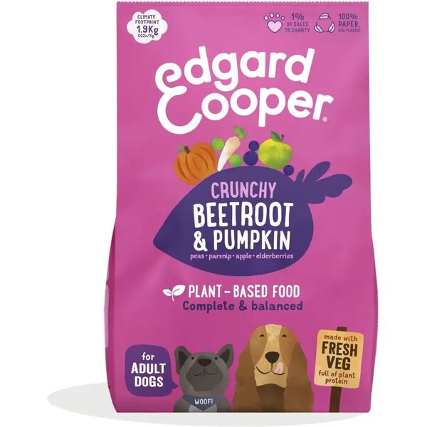 edgard cooper edgard & cooper dog adult barbabietola e zucca 2.5kg